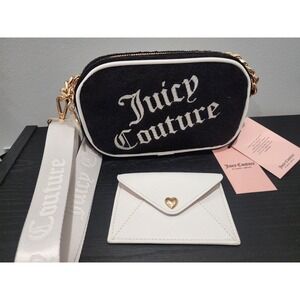 JUICY COUTURE Beautiful Sporty Casual Crossbody Clutch Bag & Card Case NWT Y2K